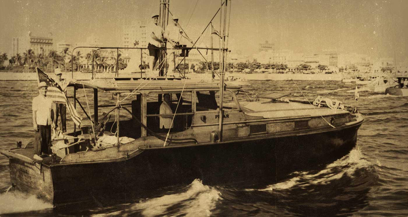 Ernest Hemingway Pilar Model Boat